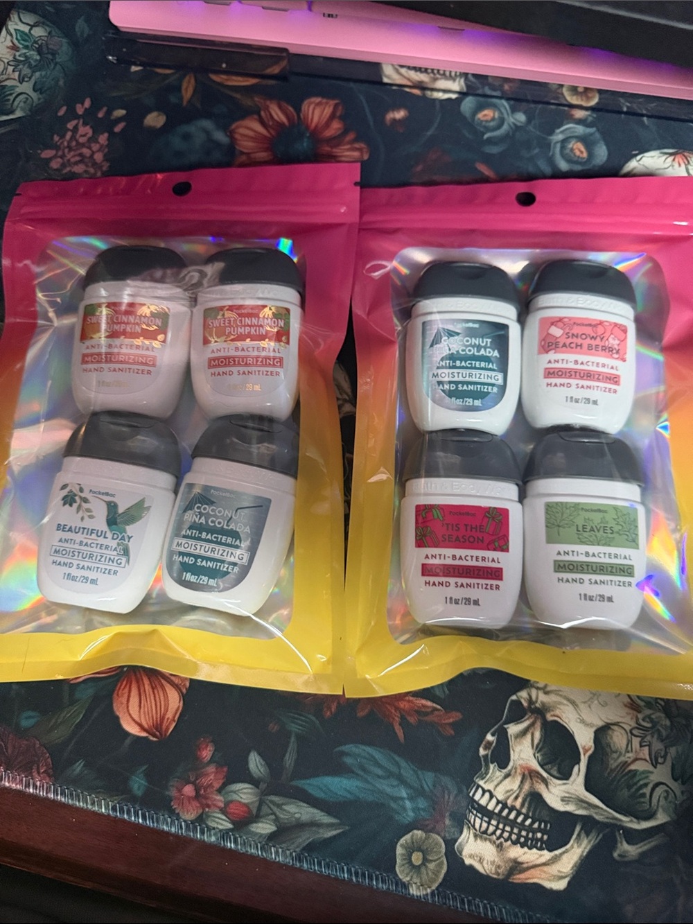 Bath & Body works set of 8 random hand sanitizers